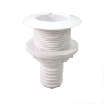 PRZEJŚCIE BURTOWE 1,1/2" - ODPŁYW Z KRÓĆCEM 38mm 10257 ZAWÓR ZWROTNY