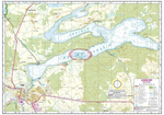 MAPA laminowana - JEZIORO ROŚ