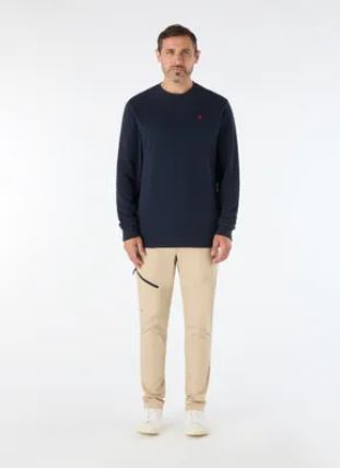BLUZA MĘSKA MUSTO ORIGINAL CREW NECK SWEAT 85103 597