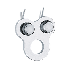 Łącznik achtersztagu - blok na stalówkę 51mm 322