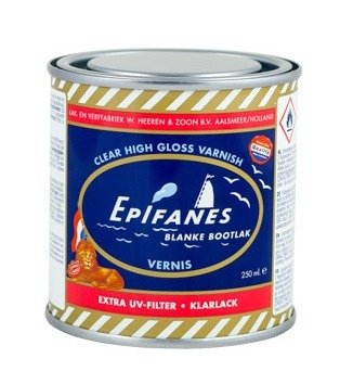 JEDNOSKŁADNIKOWY LAKIER DO DREWNA EPIFANES CLEAR VARNISH GLOSS  250ml