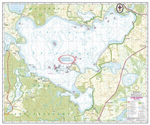 MAPA laminowana - JEZIORO ŚNIARDWY