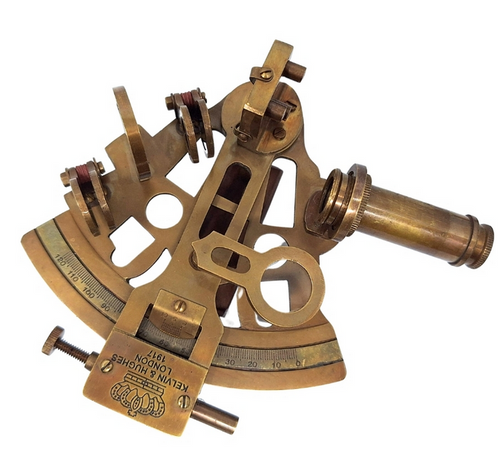 SEKSTANT MOSIĘŻNY W SKÓRZANYM ETUI NSLB72/4 