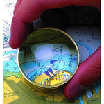 SZKŁO POWIĘKSZAJĄCE 7176 REPLIKA