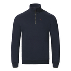 BLUZA MĘSKA MUSTO ORIGINAL 1/4 ZIP NECK SWEAT 85083 597