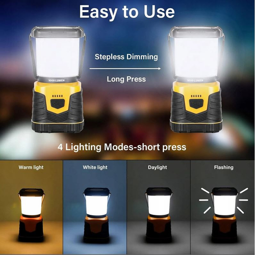 LAMPA WIELOFUNKYJNA KEMPINGOWA AKUMULATOROWA BT-L4030R