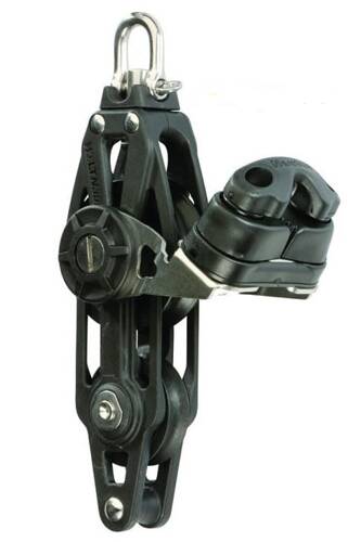 BLOK 80 MM WIOLINOWY Z ZACZEPEM KNAGĄ I KRĘTLIKIEM HT95103