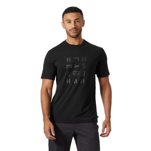 KOSZULKA MĘSKA HELLY HANSEN  SKOG GRAPHIC UPF 40 63082 991