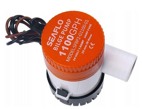 POMPA ZĘZOWA WIRNIKOWA1100 GPH 24V SFBP2-G1100-01