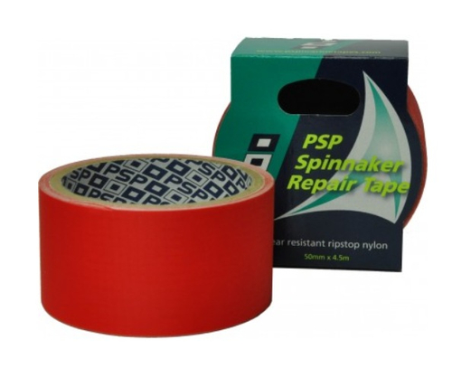 TAŚMA NAPRAWCZA DO SPINNAKERA 50mm x 4,5m P015004030 CZERWONA