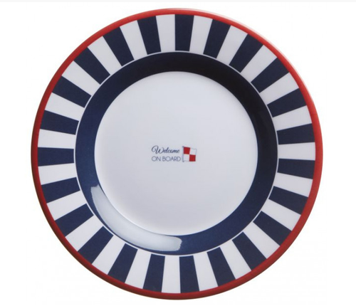 ZESTAW NACZYŃ VENEZIA Z MELAMINY 6 OS. 24 EL. 68144