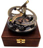 KOMPAS MOSIĘŻNY Z ZEGAREM SŁONECZNYM NC103185