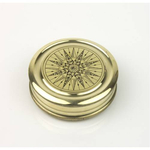 KOMPAS MOSIĘŻNY ROBERT FROST 5737 SKÓRZANE ETUI