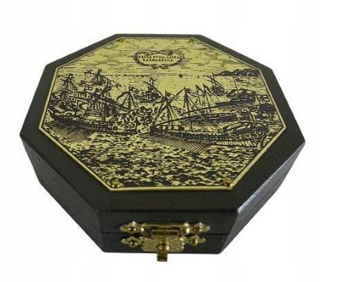 OKTAGONALNY ZEGAR SŁONECZNY Z KOMPASEM H06