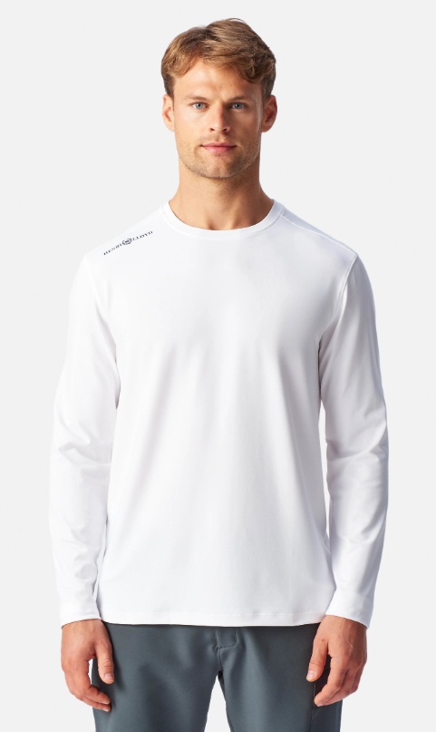 KOSZULKA MĘSKA HENRI LLOYD DRI-FAST LONG SLEEVE TEE A241155003 000