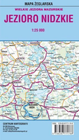MAPA laminowana - JEZIORO NIDZKIE