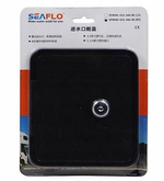 WLEW WODY Z KLAPKĄ 151x166mm ZAMYKANY NA KLUCZ CZARNY SFWH2-151-166-01