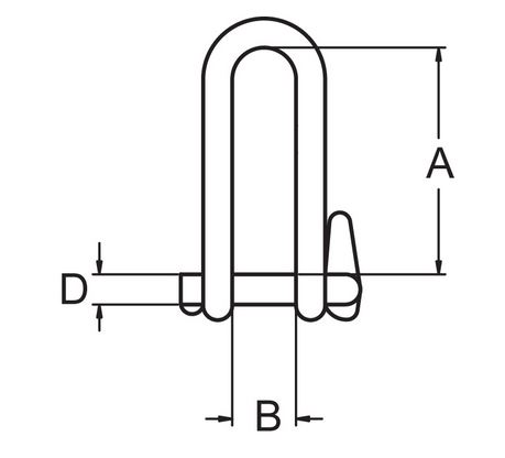 SZEKLA PŁASKA DŁUGA 6 mm 2-2110-4-6-1