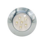 LAMPA AQUA LED 12/24V 75 MM CHROM