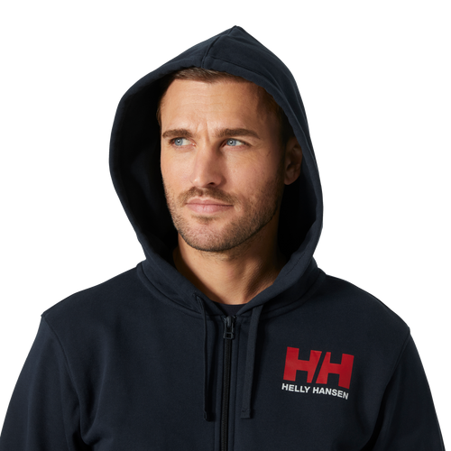BLUZA MĘSKA Z KAPTUREM HELLY HANSEN LOGO FULL ZIP HOODIE 54581 597