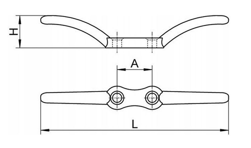 KNAGA FLAGSZTOKA FLAGOWA 60mm MB3560 NIKLOWANA