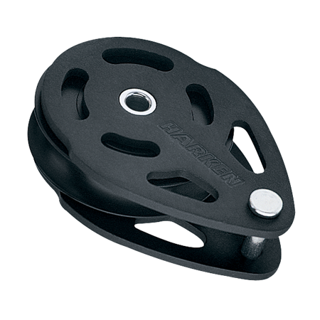 Blok przymasztowy HARKEN ESP wąski 57mm - aluminium, przetyczka 8mm 6097