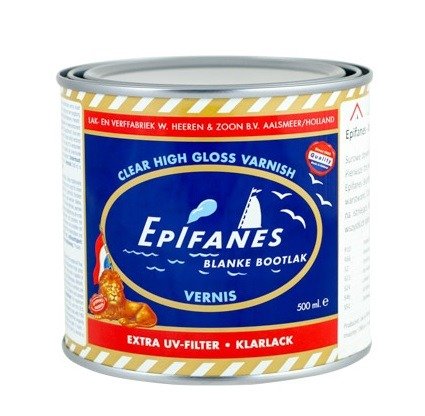 JEDNOSKŁADNIKOWY LAKIER DO DREWNA EPIFANES CLEAR VARNISH GLOSS - 0,5 L