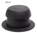 GRZYBEK WENTYLACYJNY WYWIETRZNIK DACHOWY SFPV2-01 CZARNY