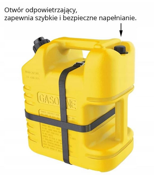 KANISTER 10 LITROWY NA ROPĘ PRO ALL STAR SERIES SFDT-10-02