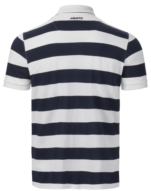KOSZULKA POLO MUSTO ORIGINAL STRIPED SHORT-SLEEVE 85105 599