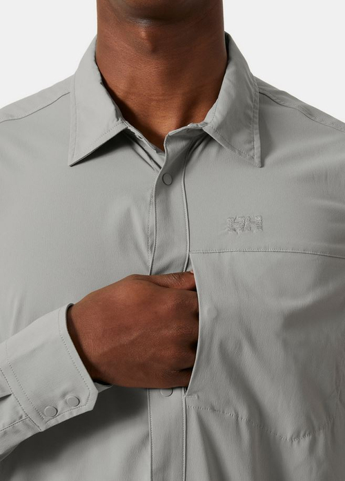 KOSZULA MĘSKA HELLY HANSEN TOFINO SOLEN LS UPF 50+ 63167 885