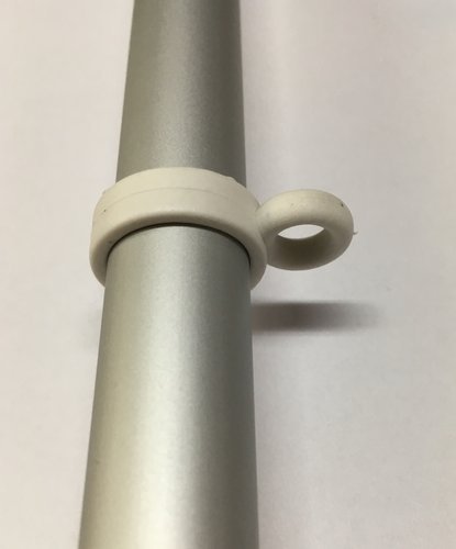 LAMPA NAWIGACYJNA 360˚ 100 cm 12V 10W 02881-W z gniazdem BIAŁA