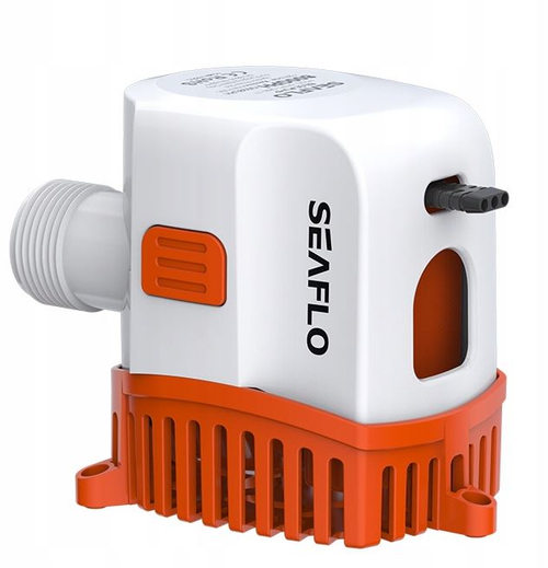 POMPA WODY ZĘZOWA AUTOMATYCZNA 12V 1200GPH 75L SEAFLO SFBP1-G1200-17