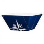 ZESTAW 6 MISEK KWADRAT 15 cm MELAMINA 15022 NORTHWIND