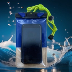 WODOSZCZELNE ETUI NA TELEFON Q354 AQUAPAC BLUE