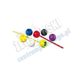 KULKA STOPER 22 mm NA LINĘ 6mm SS2535B NIEBIESKA