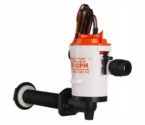 POMPA WODY ZABURTOWEJ KĄTOWA 800GPH SFBP1-G800-05