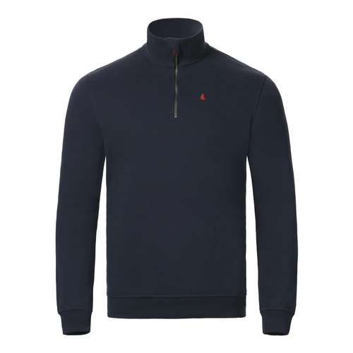 BLUZA MĘSKA MUSTO ORIGINAL 1/4 ZIP NECK SWEAT 85083 597