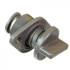 KOREK SPUSTOWY WKRĘCANY Ø 15/23 mm Z GNIAZDEM OWALNYM HA323 SZARY