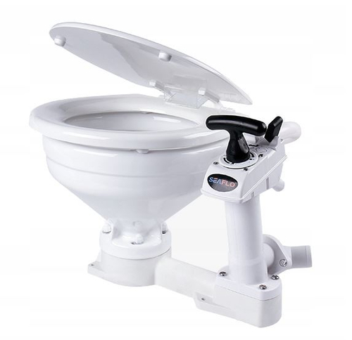 TOALETA JACHTOWA STACJONARNA RĘCZNA SEAFLO SFMTM-01 