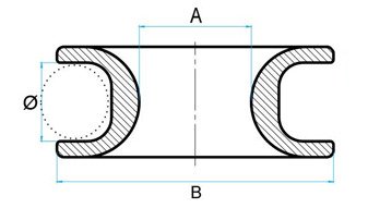 KIPA WIĄZANA HOLT 20mm HT95013