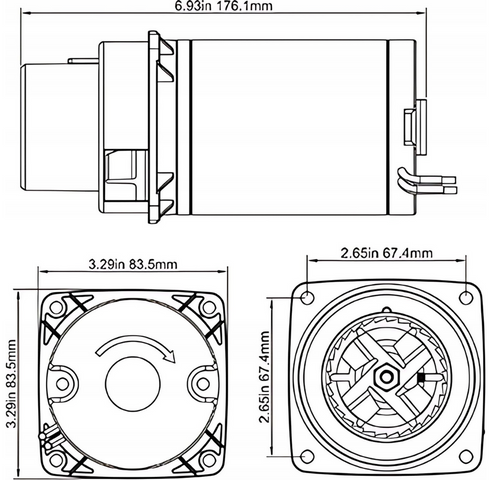 POMPA Z MACERATOREM 12V DO TOALETY ELEKTRYCZNEJ SEAFLO TMC JABSCO SFMTP1-04