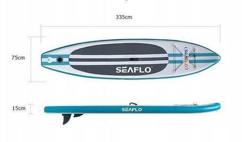 SUP SEAFLO ZESTAW DO PŁYWANIA  SF-IS002S-11