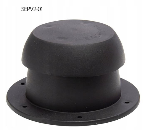 GRZYBEK WENTYLACYJNY WYWIETRZNIK DACHOWY SFPV2-01 CZARNY