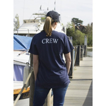 T-SHIRT ŻEGLARSKI "CREW" 6372
