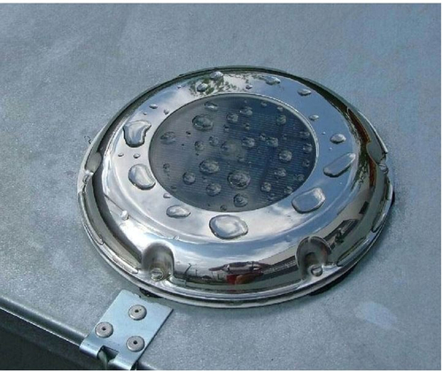 WENTYLATOR NA BATERIE SŁONECZNE Z WYŁĄCZNIKIEM 216,8 MM SFSPV-03