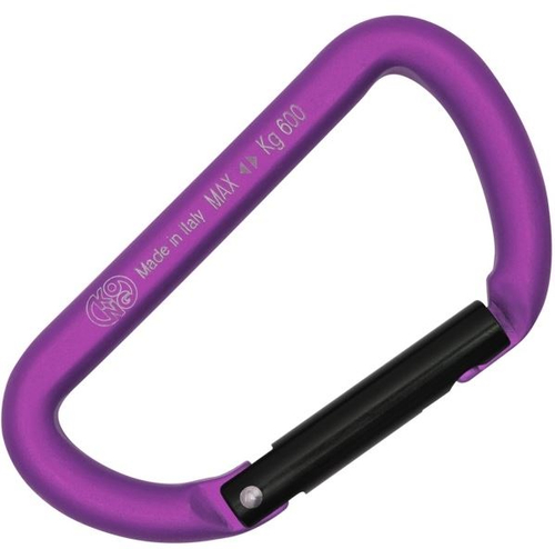 KARABINEK POMOCNICZY ALUMINIOWY PROSTY MINI D 2163