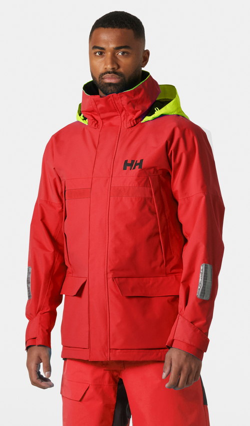KURTKA SZTORMIAK HELLY HANSEN PIER 4.0 JKT 34484 222 ALERT RED