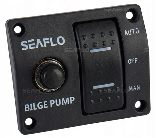 PRZEŁĄCZNIK WŁĄCZNIK POMPY ZĘZOWEJ PANEL 12V / 24V SFSP-015-02