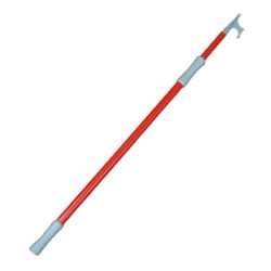 BOSAK TELESKOPOWY ALU CADET 120-200 cm CZERWONY